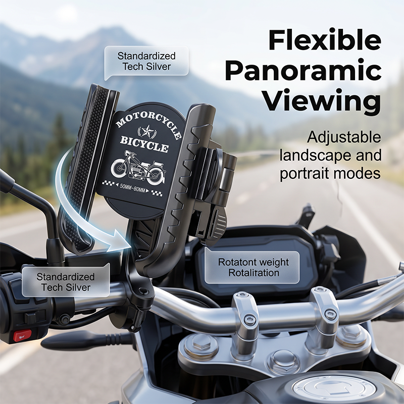 🔥🔥🔥Quick-Release Bike Phone Mount with Secure Lock🚲📱