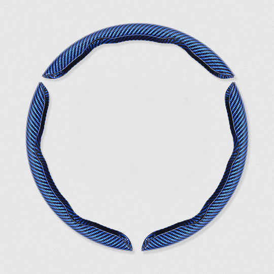 Segmented Carbon Fiber Steering Wheel Cover