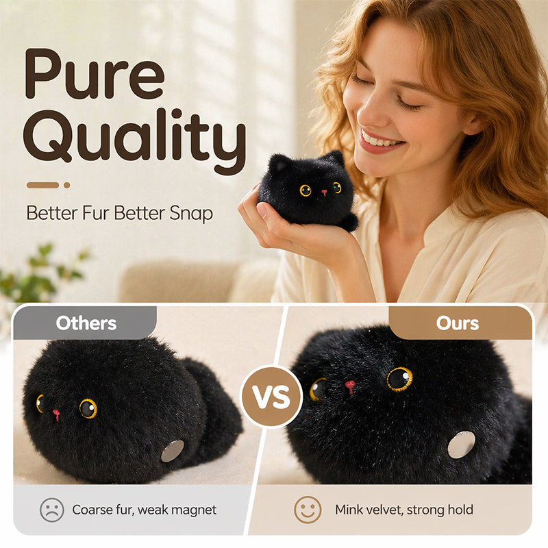 🥳2026 HOT SALE🥳💞50K+ SOLD!🧸✨ 30% OFF! Lovely Plushie Fridge Magnet Doll – Ultra‑soft mink velvet, hidden magnet. Sticks to fridge, monitor & more. A cute companion for everyday! 💖🎀