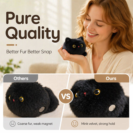 🥳2026 HOT SALE🥳💞50K+ SOLD!🧸✨ 30% OFF! Lovely Plushie Fridge Magnet Doll – Ultra‑soft mink velvet, hidden magnet. Sticks to fridge, monitor & more. A cute companion for everyday! 💖🎀