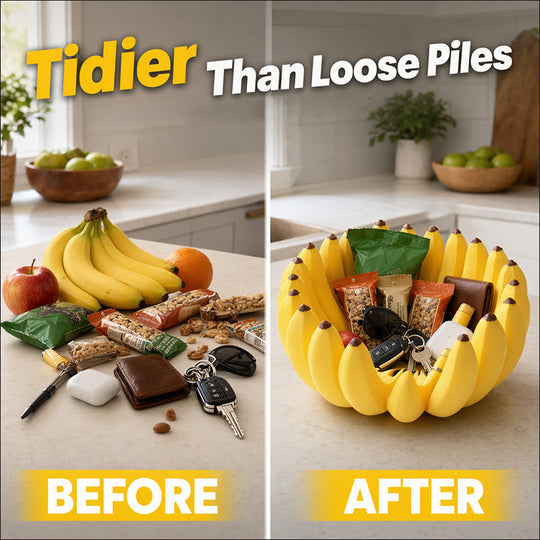 🎁Time-Sensitive Exclusive Deal ！🍌 Creative Banana Shape Fruit Bowl
