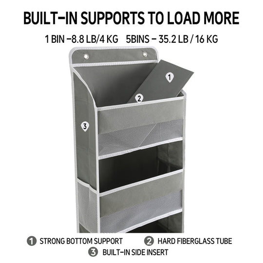 🔥 Limited-Time 30% OFF !🌠️5-Tier Large-Capacity Hanging Organizer