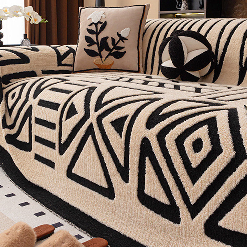 📢📢LIMITED-TIME 50% OFF！🛋️ Soft Plush Non-Slip Couch Cover – Chenille Sofa Protector | Stays in Place with Anti-Slip Backing