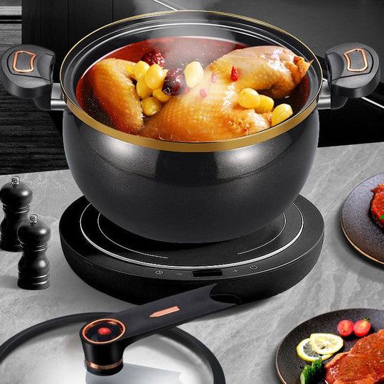 Non-stick Enamel Micro-pressure Pot