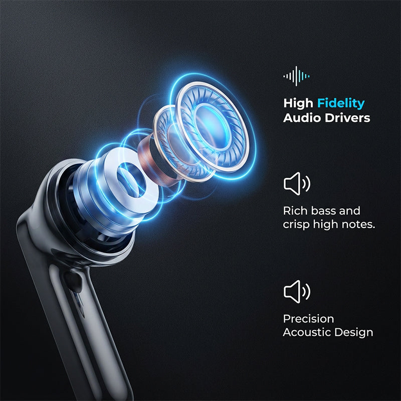 Gaming Wireless Earbuds with RGB Lighting