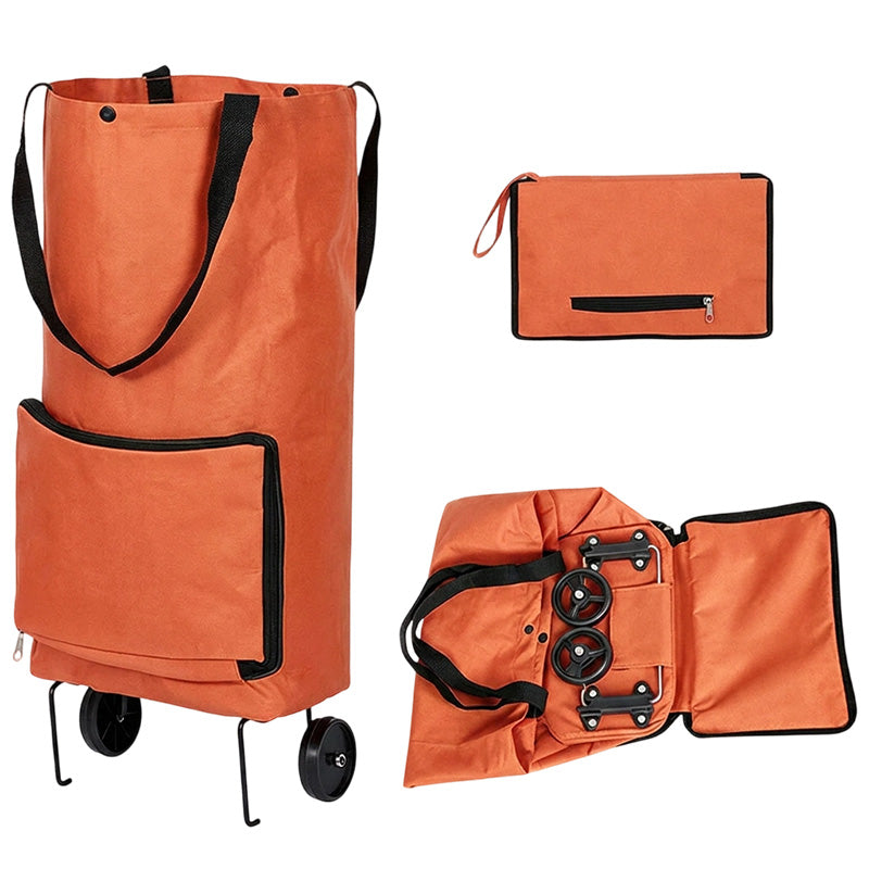 📢📢Limited-Time 40% Off！⏰️Foldable Shopping Trolley Bag