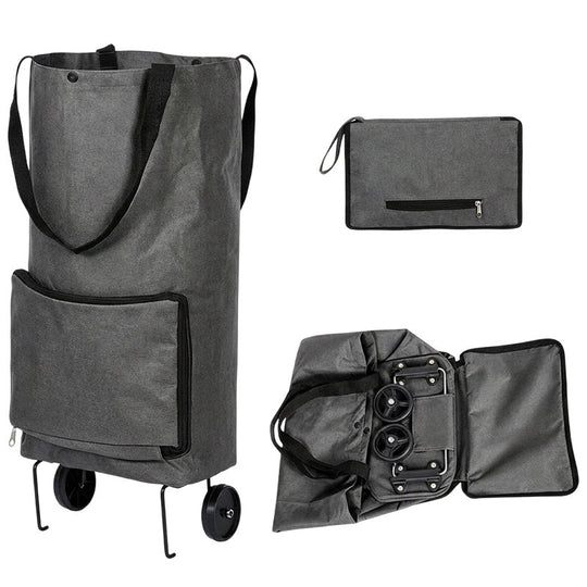 📢📢Limited-Time 40% Off！⏰️Foldable Shopping Trolley Bag