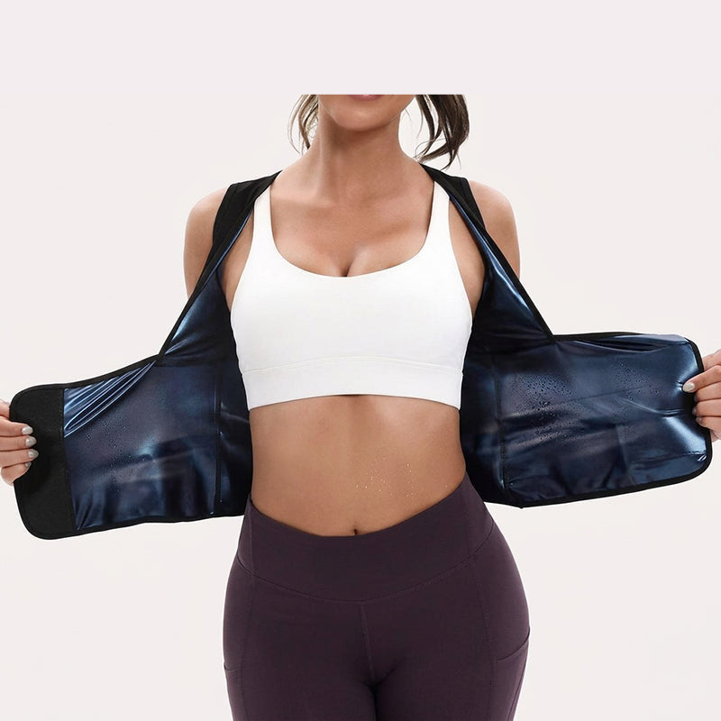 💦 Turn Up the Sweat | Women's Thermal Compression Workout Shaper