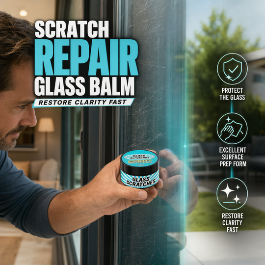 🥳2026 HOT SALE🥳💞50K+ SOLD!🏠💎 50% OFF! Multi‑Surface Glass Balm – Works on windows, mirrors & display screens. Compact & easy to store – keep your glass like new! 🌈