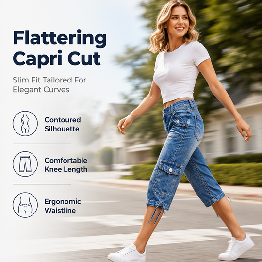 👖 LIMITED-TIME 50% OFF! Women’s Vintage Casual Mules Denim Pants, Slim Fit Stylish Daily Wear Trousers