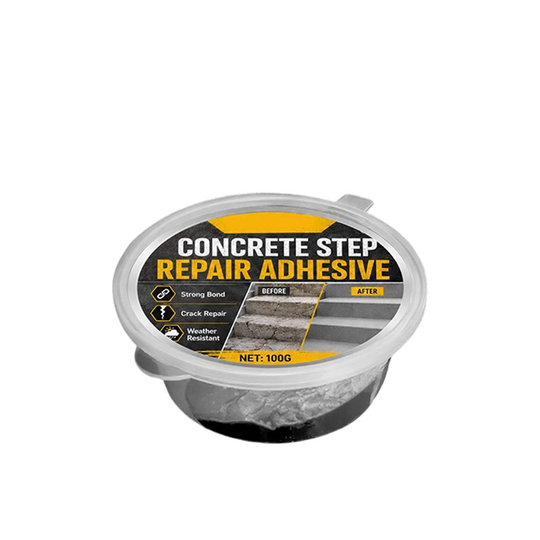 🥳2026 HOT SALE🥳💞50K+ SOLD!🔧🏠 30% OFF! Concrete Step Repair Adhesive – Permanently bonds cracked stairs & walkways. Weatherproof – resists heat, ice & rain. Walk safely again! 🛡️✨