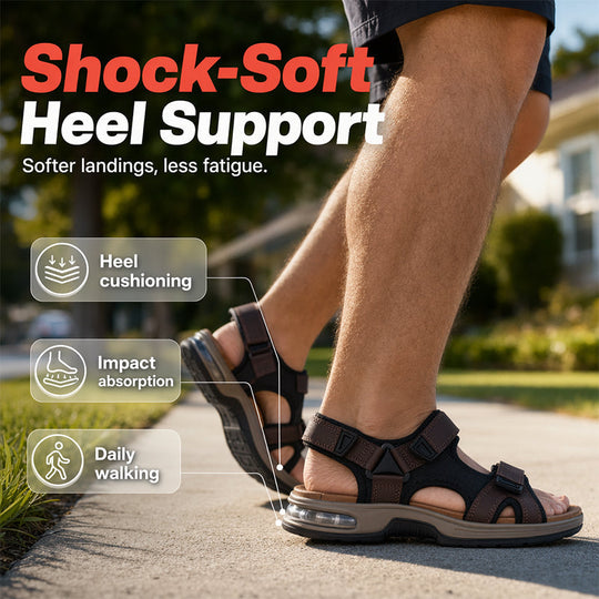 👟 50% OFF NOW! 🌊 Men's Air Cushion Sports Sandals – Comfortable Air Cushion, Non-Slip & Breathable – Perfect for Outdoor Adventures & All-Day Wear ☀️✨