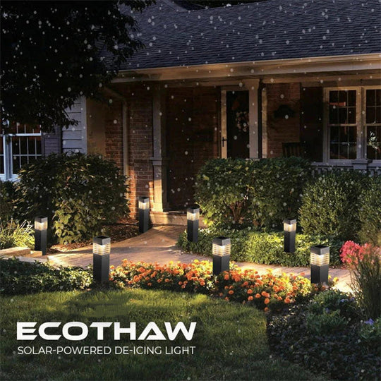 ☀️ 💡 Solar-Powered De-Icing Light – Smart Temperature Sensor, Eco-Friendly, Wireless & Weatherproof🌨️