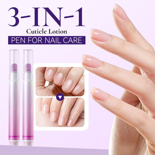 🏆 Last Day Special Price £9.99! 💅 Buy 1 Get 1 Free ✨ 3-in-1 Cuticle Lotion Pen – Nourishes, conditions & protects🌸