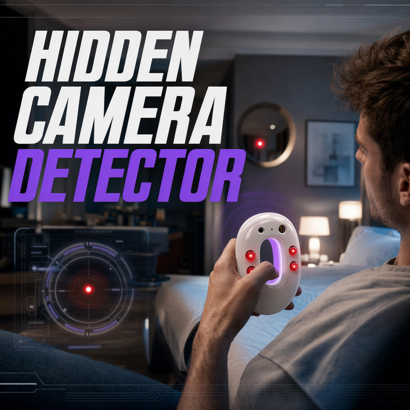🥳2026 HOT SALE🥳💞50K+ SOLD!📡🔍 30% OFF! Smart Infrared Camera Detector – Finds hidden pinhole lenses instantly. LED flashlight & door alarm – travel with privacy & peace of mind! 🏨✨