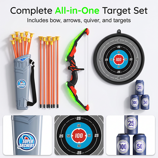 Kids Bow and Arrow Archery Toy Set