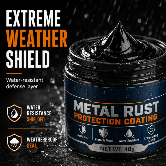 🥳2026 HOT SALE🥳🏠 50% OFF! Metal Rust Protection Black Repair Paste – Restores rusty gates, railings & tools. Forms protective coating – no need to replace! 🛡️✨
