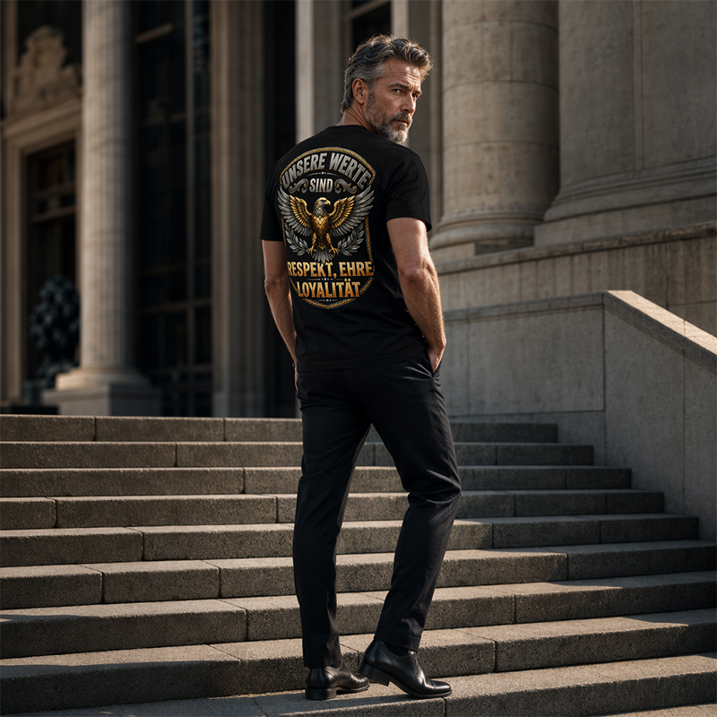 ⏳Time-Limited Special⏰American Eagle Short Sleeve T-Shirt – Breathable Crew Neck & Fade-Resistant Print for All-Day Comfort