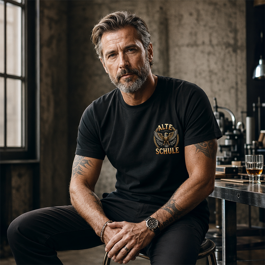 ⏳Time-Limited Special⏰American Eagle Short Sleeve T-Shirt – Breathable Crew Neck & Fade-Resistant Print for All-Day Comfort