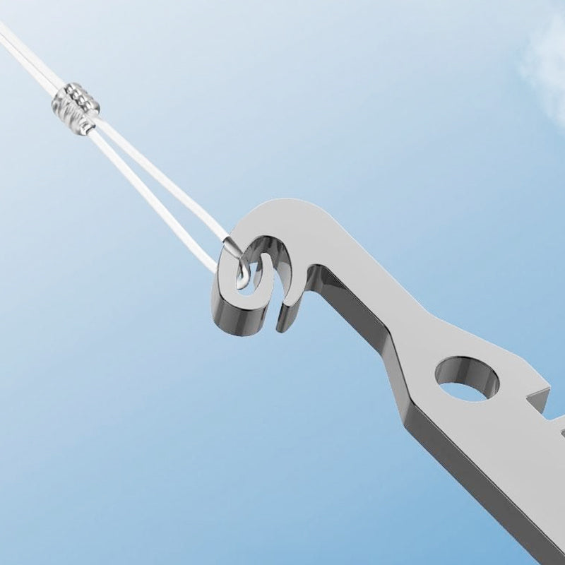 📢📢Limited Time Special !! 🎣6-in-1 Stainless Steel Fishing Multi Tool Hook Remover and Knot Tyer