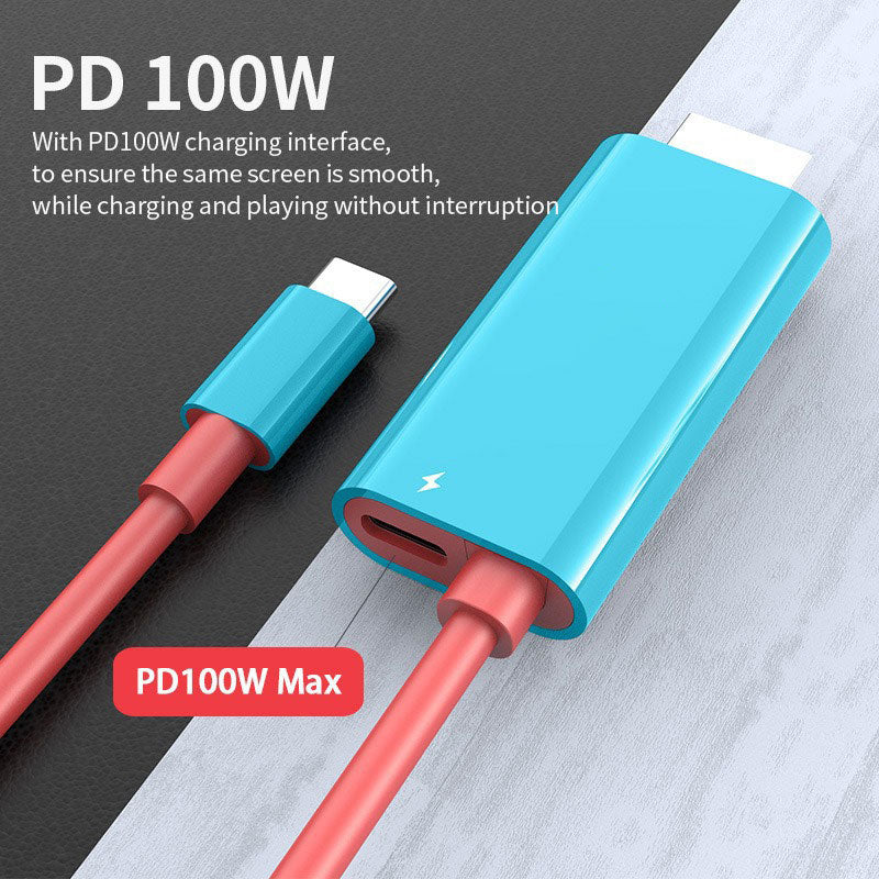 📢📢Limited Time 40% Off !!🎮USB-C to HDMI Adapter Cable for Switch