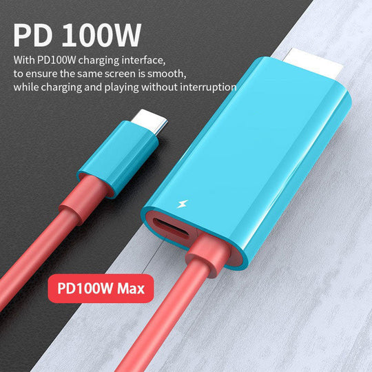 📢📢Limited Time 40% Off !!🎮USB-C to HDMI Adapter Cable for Switch