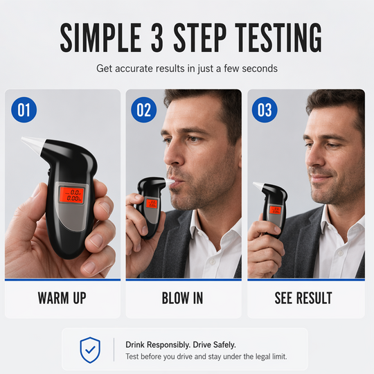 Portable Breath Alcohol Tester