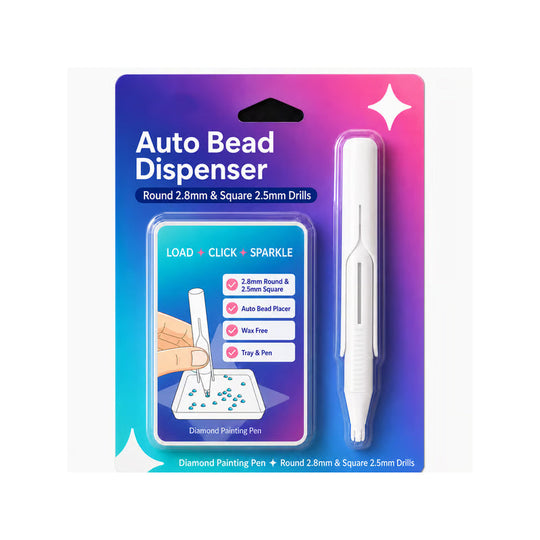 📢📢Last day: 40% off! 💎 Diamond painting pen and automatic bead dispenser tray kit
