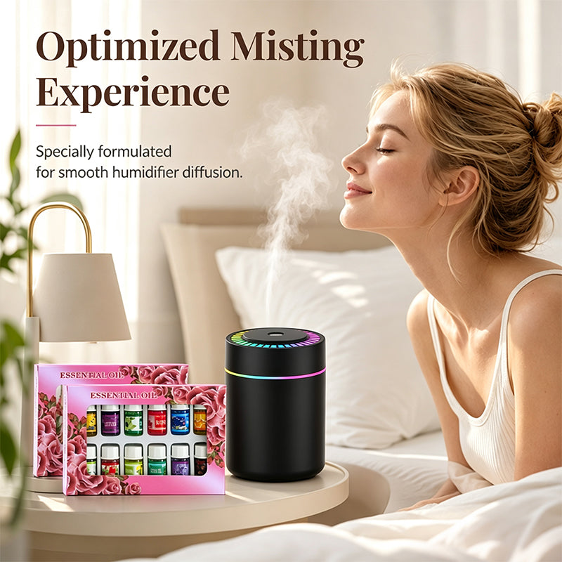🔥Limited Time 66% Off！🎁🌺The fresh scent lifts your mood！🌷12-Pack Water Soluble Essential Oils Set