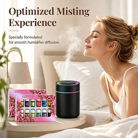 🔥Limited Time 66% Off！🎁🌺The fresh scent lifts your mood！🌷12-Pack Water Soluble Essential Oils Set
