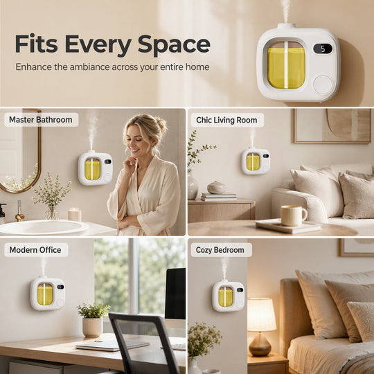 💗LAST DAY SALE 50% OFF⚡50K+ SOLD💕Smart LED Aroma Diffuser with Mist ControlSmart LED Aroma Diffuser with Mist Control