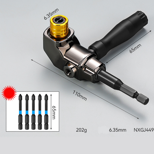 📢📢Limited Time 50% Off !！🔧105 Degree Right Angle Driver
