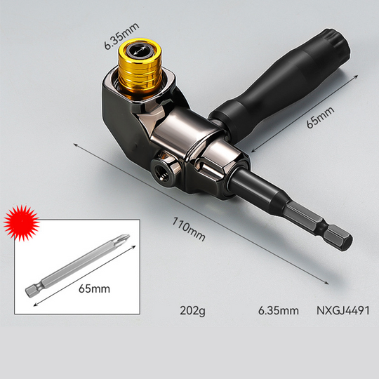 📢📢Limited Time 50% Off !！🔧105 Degree Right Angle Driver