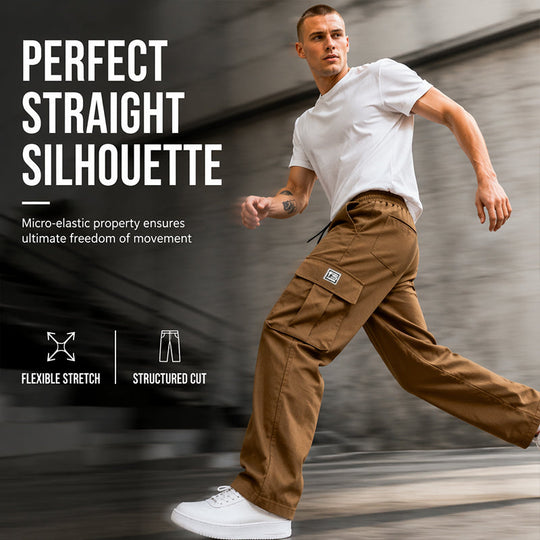 ⏳Limited time Sale 70% OFF🏆Men's Casual Loose Fit Cargo Pants