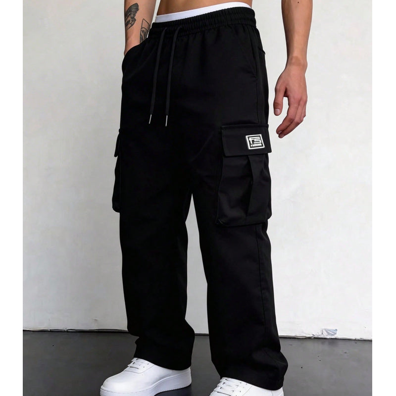 ⏳Limited time Sale 70% OFF🏆Men's Casual Loose Fit Cargo Pants