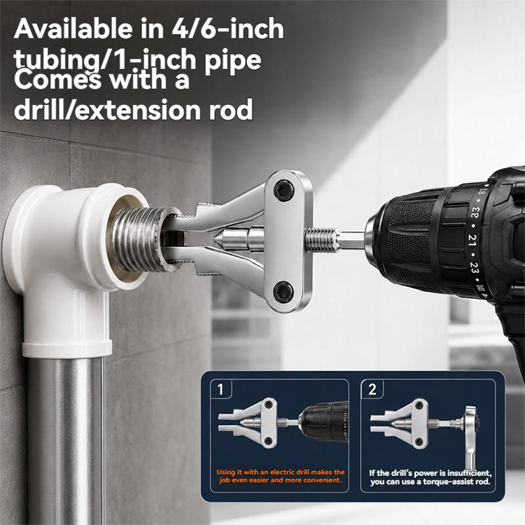 🏠 Stuck Pipe End? Remove It Without Smashing a Single Tile. Works on 1/2" & 3/4" Pipes. Free UK Delivery