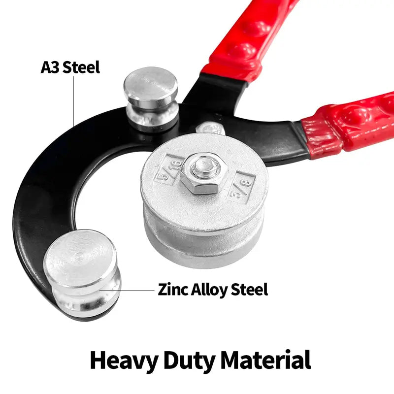 ⚙️ Smooth, Wrinkle-Free Bends Every Time – Multi-Size Tube Bender with Ergonomic Grip. Half Price. Free UK Delivery