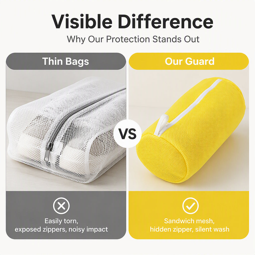 🔥 LIMITED TIME 50% OFF! ⚡Mesh Shoe Washing Bag for Laundry Machine-UK