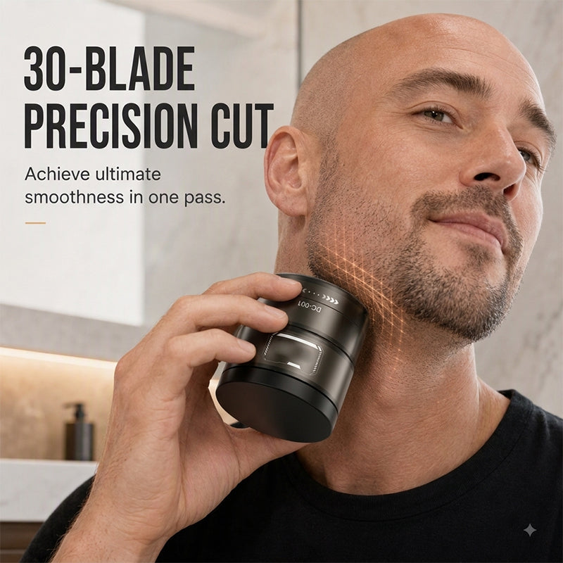 ⏳🔥LIMITED-TIME 30% OFF! ⏰2-in-1 Smart Electric Bald Head Shaver and Beard Trimmer with Digital Display