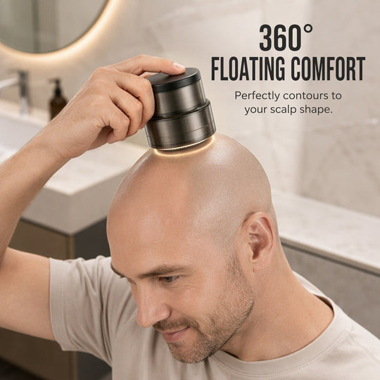 ⏳🔥LIMITED-TIME 30% OFF! ⏰2-in-1 Smart Electric Bald Head Shaver and Beard Trimmer with Digital Display