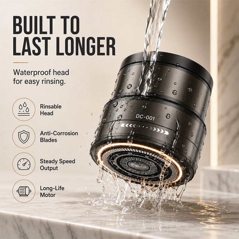 ⏳🔥LIMITED-TIME 30% OFF! ⏰2-in-1 Smart Electric Bald Head Shaver and Beard Trimmer with Digital Display