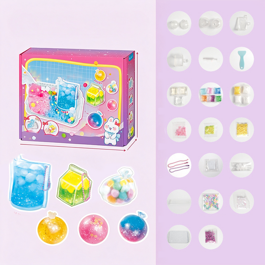 🥳2026 HOT SALE🥳💞50K+ SOLD! 🐱🧊 50% OFF! DIY Fried Ice Squishy Toy Kit – Cat claw design, crystal clear squishy fun. Creative sensory play & stress relief for kids – from £16.99! Buy more, save more! 🎨✨