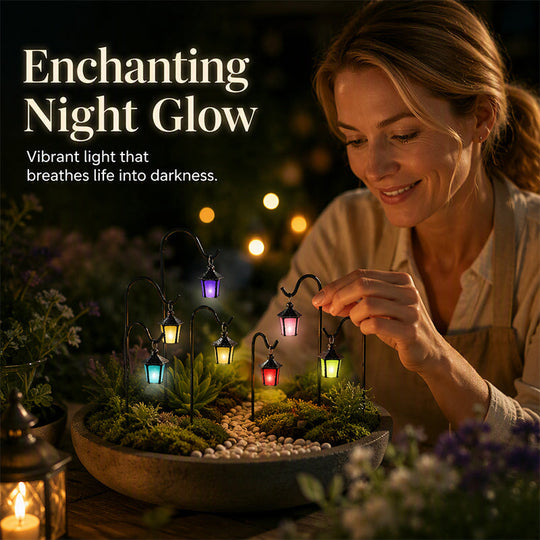 🥳2026 HOT SALE🥳💞50K+ SOLD! 🌙✨ 50% OFF! Glow-in-the-Dark Plant Stakes – 7 vibrant colors, premium resin & sturdy iron hooks. From £6.99/set! Absorb light by day, glow magically at night – perfect for garden & potted plants! 🌿🌈