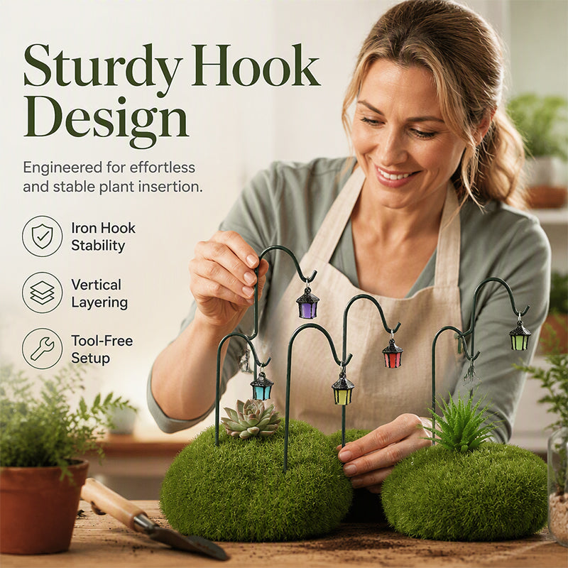 🥳2026 HOT SALE🥳💞50K+ SOLD! 🌙✨ 50% OFF! Glow-in-the-Dark Plant Stakes – 7 vibrant colors, premium resin & sturdy iron hooks. From £6.99/set! Absorb light by day, glow magically at night – perfect for garden & potted plants! 🌿🌈