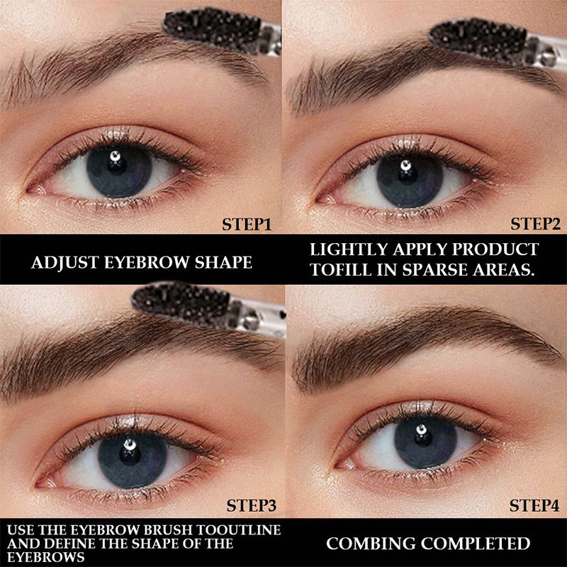 ✨BUY 1 GET 1 FREE! Semi‑Permanent Long‑Lasting Waterproof Eyebrow Gel, Peel‑Off Tattoo Brow Tint Gel, Smudge‑Proof Sweat‑Resistant Natural Brow Color for 3‑Day Bold Brows