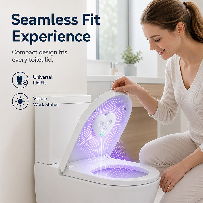 🍃🏆 Last Day Special Price £8.99 ! 🚽 Smart UVC Toilet Sterilizer Light