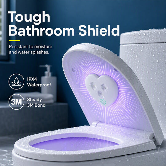 🍃🏆 Last Day Special Price £8.99 ! 🚽 Smart UVC Toilet Sterilizer Light
