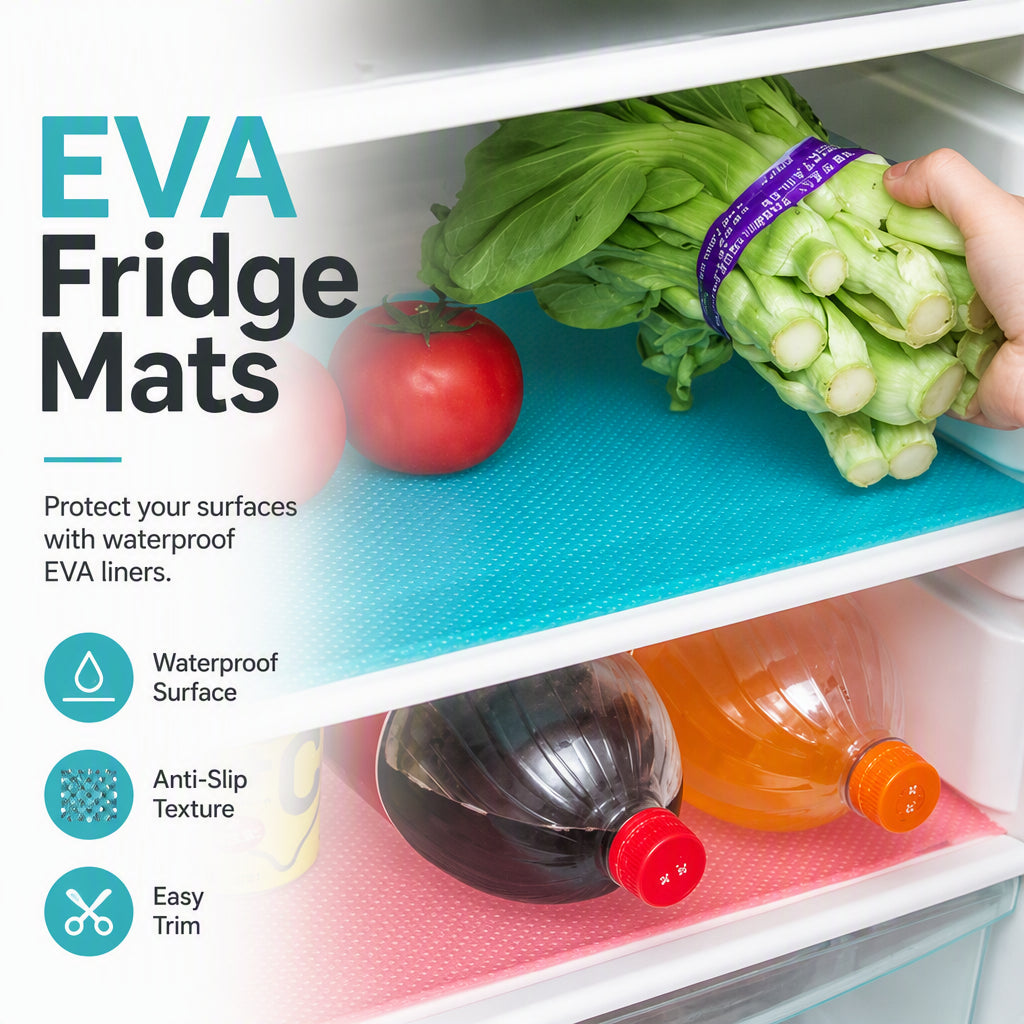 🧊 30% OFF NOW! 🛡️ Waterproof Fridge Shelf Liners – Non-slip, easy-clean & food-safe – Keeps fridge shelves fresh & organized ✨