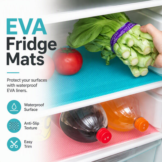 🧊 30% OFF NOW! 🛡️ Waterproof Fridge Shelf Liners – Non-slip, easy-clean & food-safe – Keeps fridge shelves fresh & organized ✨