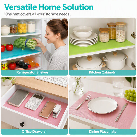 🧊 30% OFF NOW! 🛡️ Waterproof Fridge Shelf Liners – Non-slip, easy-clean & food-safe – Keeps fridge shelves fresh & organized ✨
